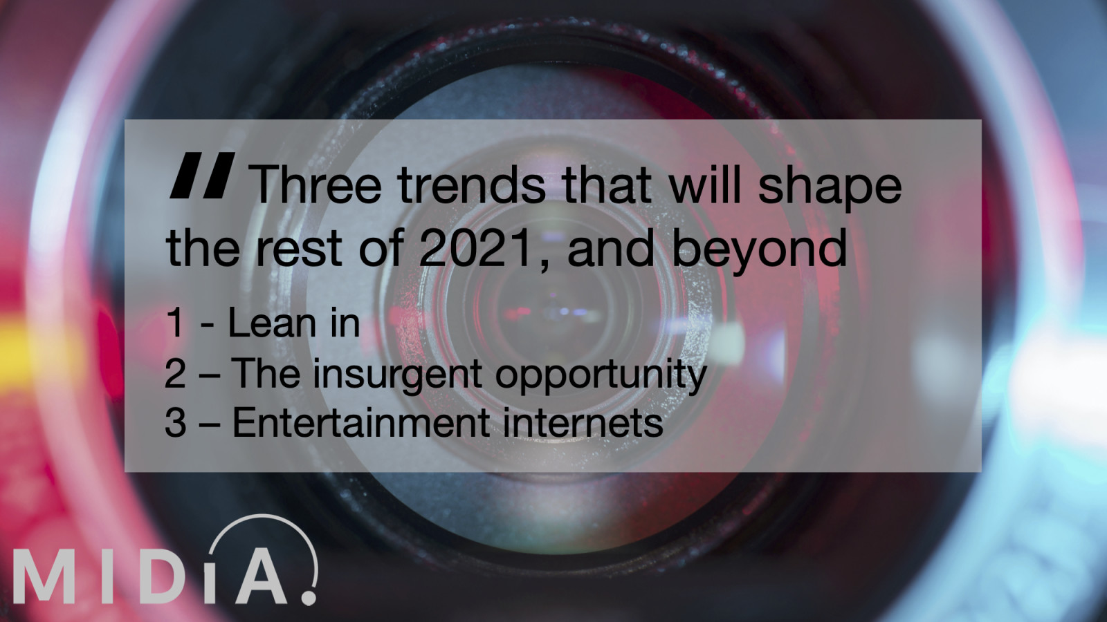 Cover image for Three trends that will shape the rest of 2021, and beyond