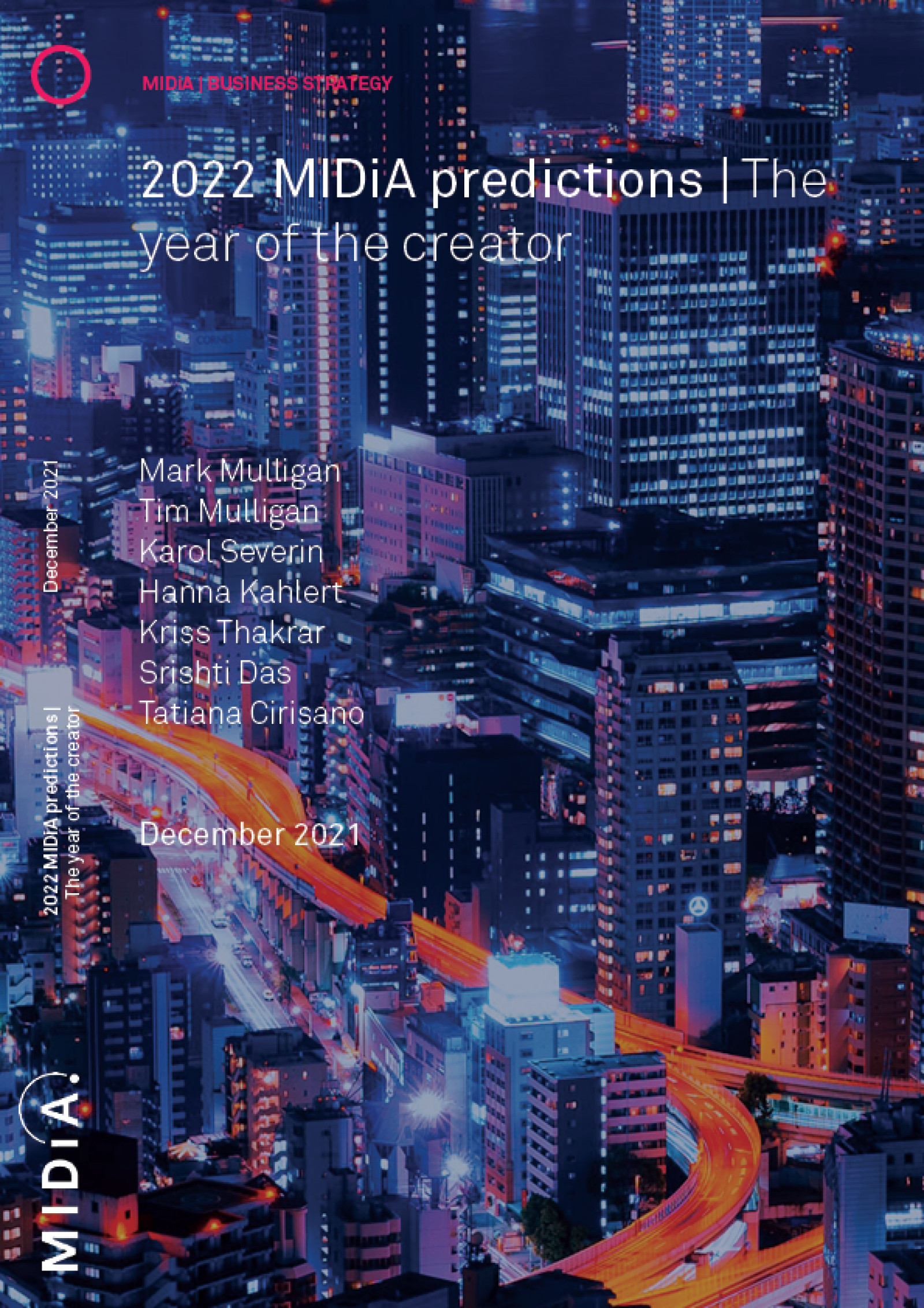 Cover image for 2022 MIDiA predictions: the year of the creator