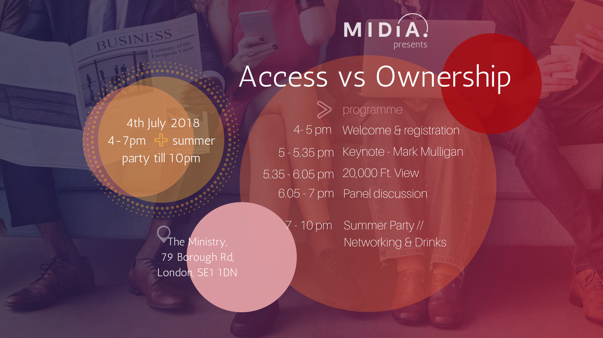Cover image for Access To Ownership: MIDiA’s Free to Attend Event