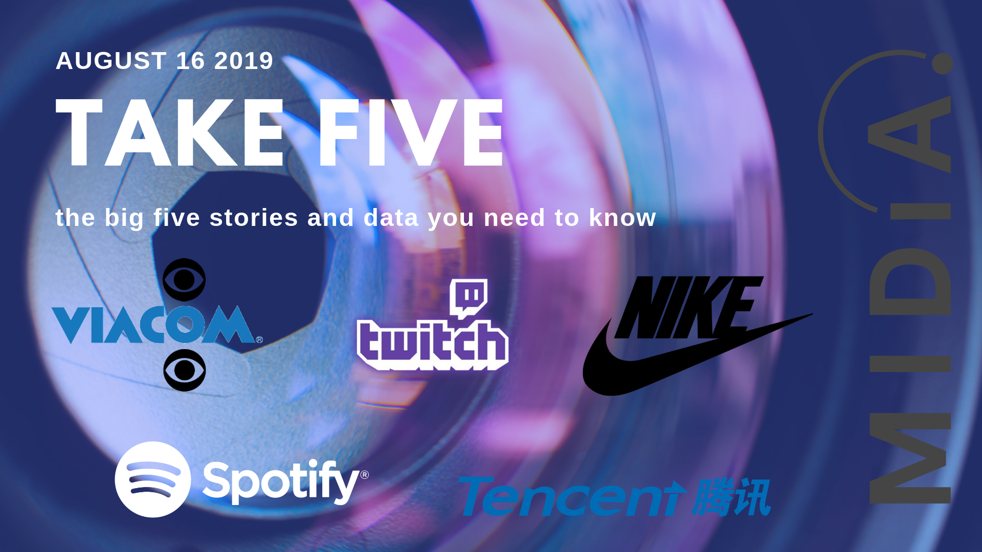 Cover image for Take Five (The Big Five Stories and Data You Need To Know)