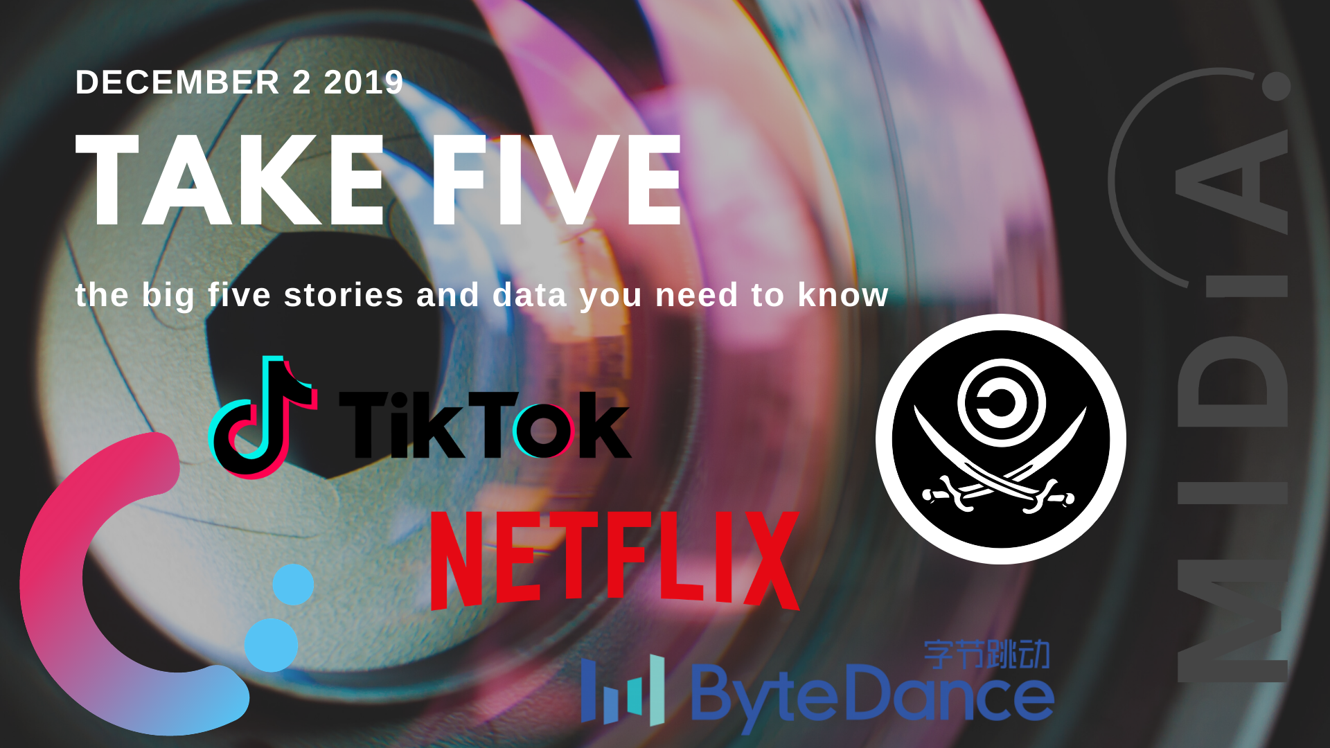 Cover image for Take Five (the big five stories and data you need to know) December 2nd 2019
