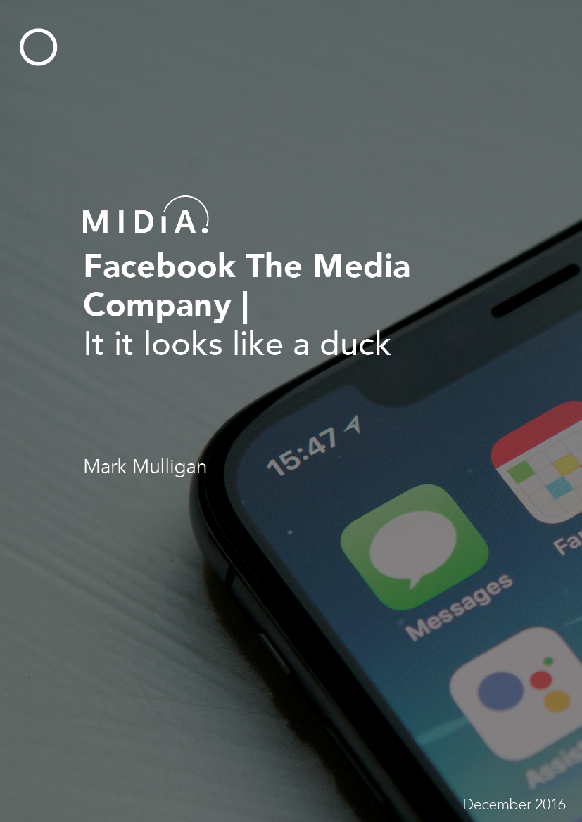Cover image for Facebook The Media Company