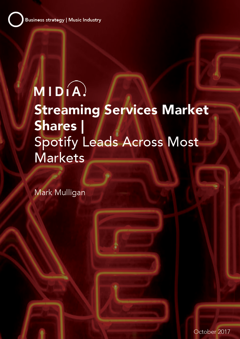 Cover image for Streaming Services Market Shares