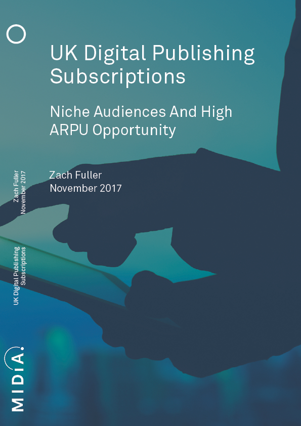 Cover image for UK Digital Publishing Subscriptions