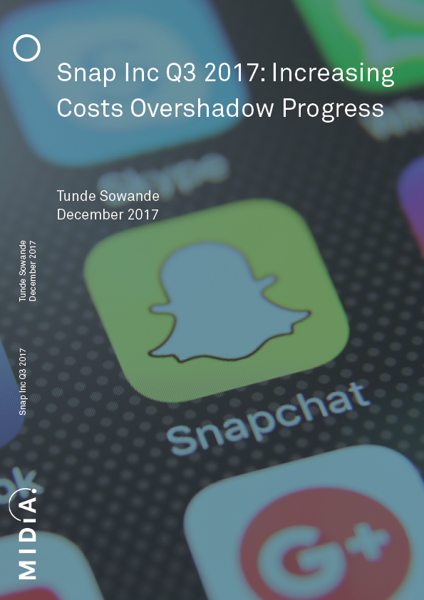 Cover image for Snap Inc Q3 2017