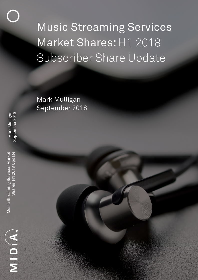 Cover image for Music Streaming Services Market Shares