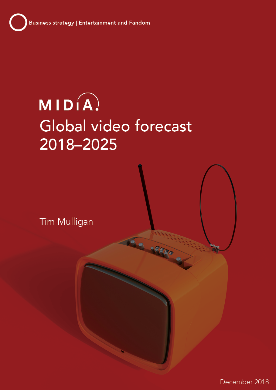 Cover image for Global Video Forecast 2018–2025