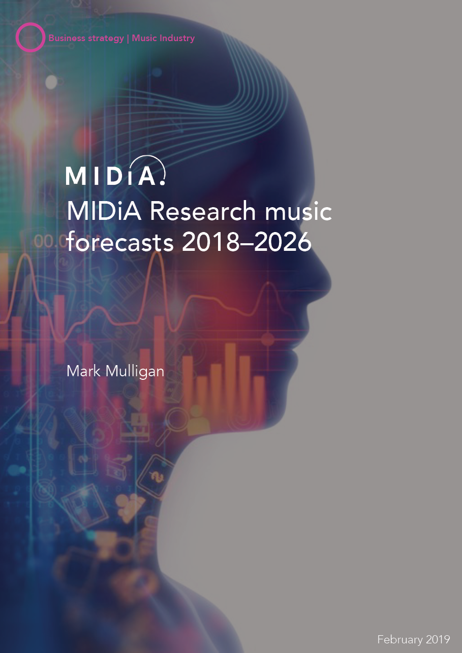 Cover image for MIDiA Research Music Forecasts 2018–2026