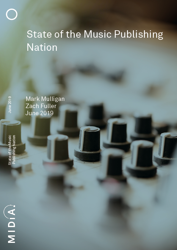 Cover image for State of the Music Publishing Nation