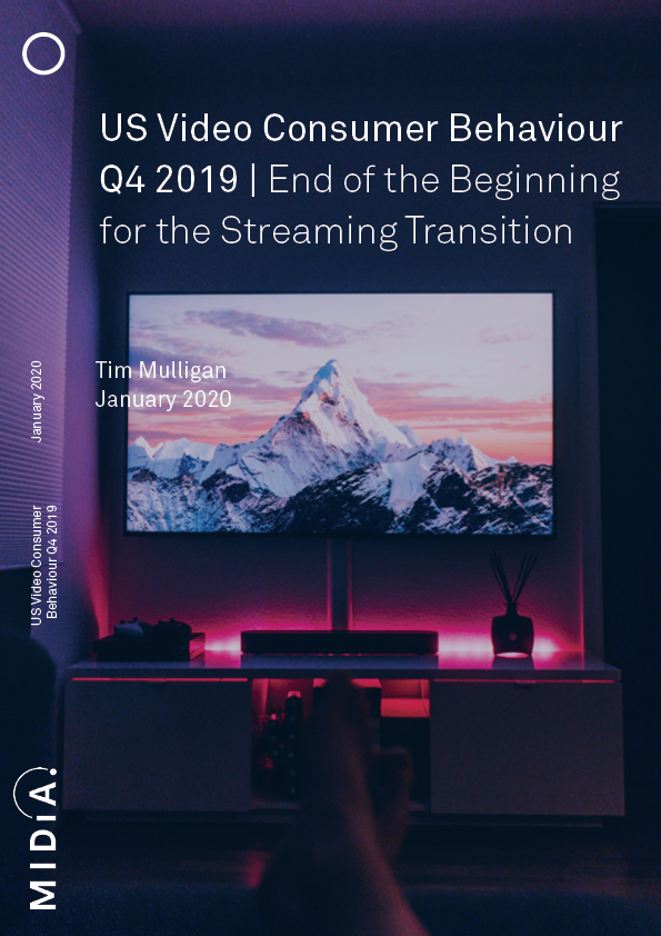 Cover image for US Video Consumer Behaviour Q4 2019