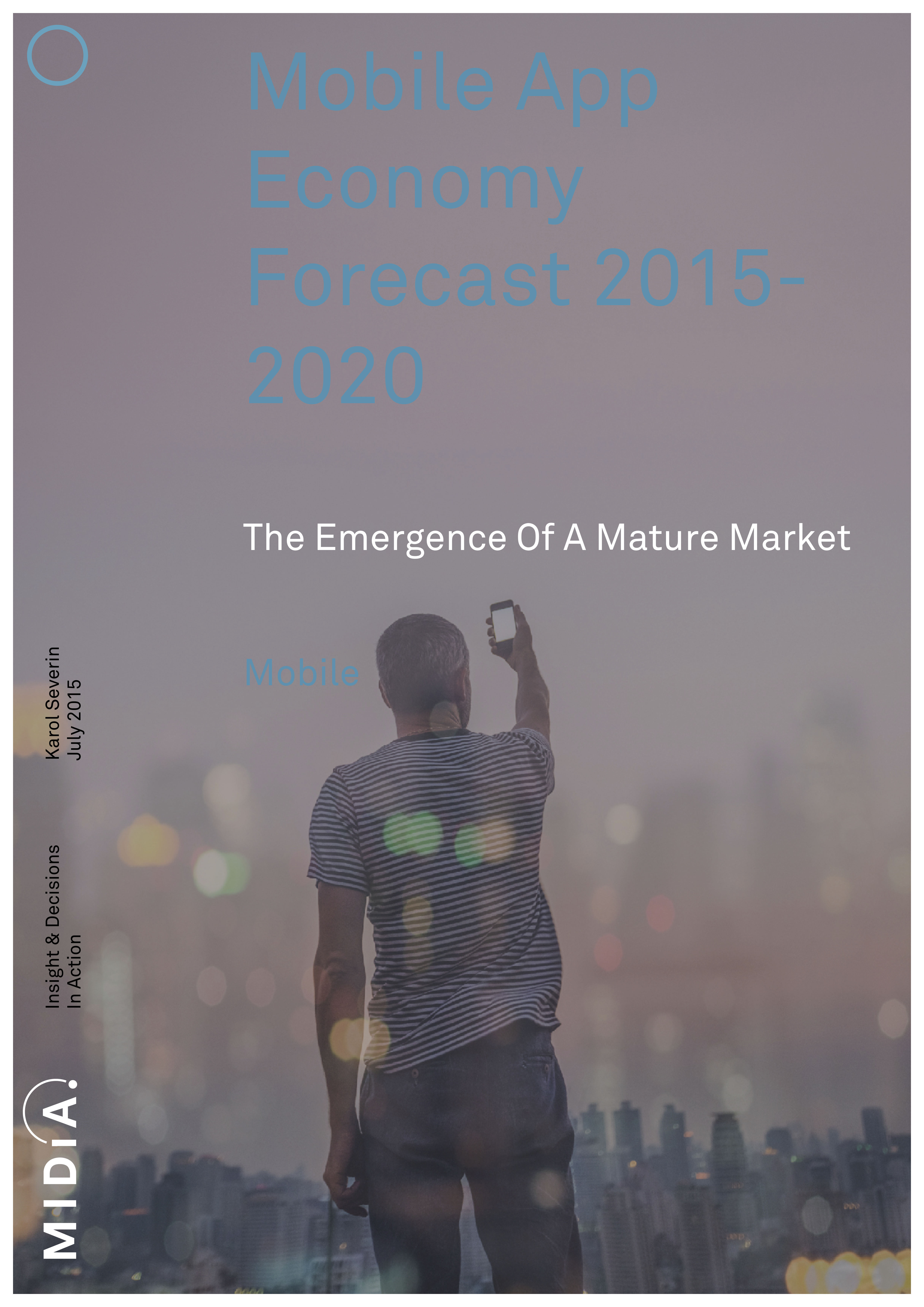 Cover image for Mobile App Economy Forecast 2015-2020