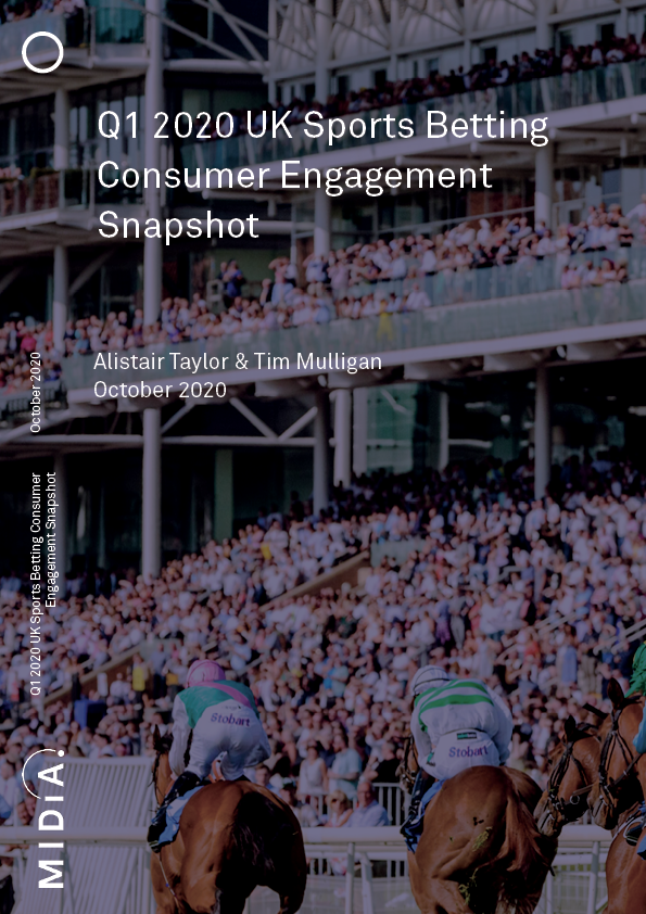 Q1 2020 UK Sports Betting Consumer Engagement Snapshot Cover image for Q1 2020 UK Sports Betting Consumer Engagement Snapshot