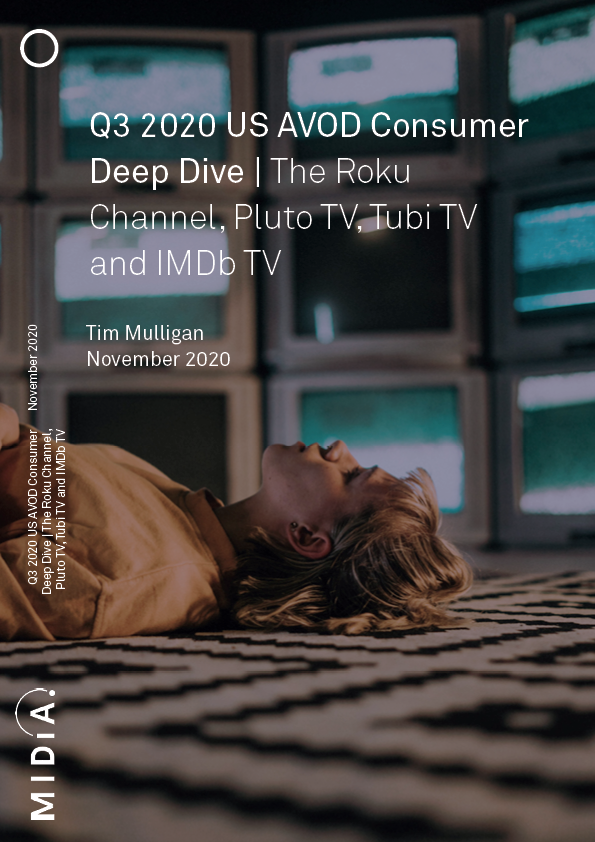 Q3 2020 US AVOD Consumer Deep Dive Cover image for Q3 2020 US AVOD Consumer Deep Dive