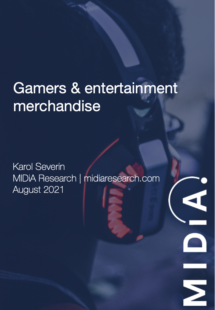 Cover image for Gamers & entertainment merchandise