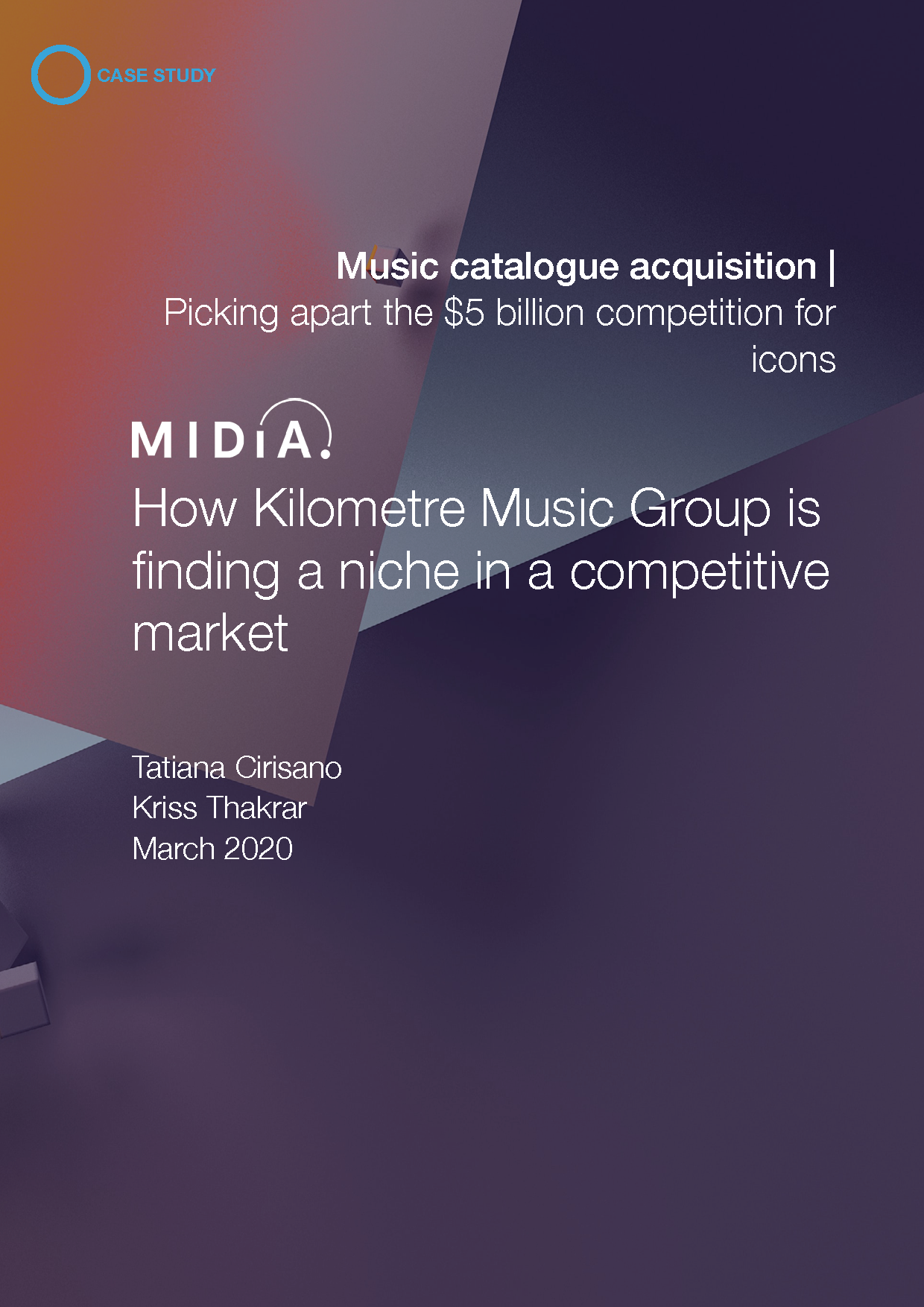 Cover image for Kilometre Music Group