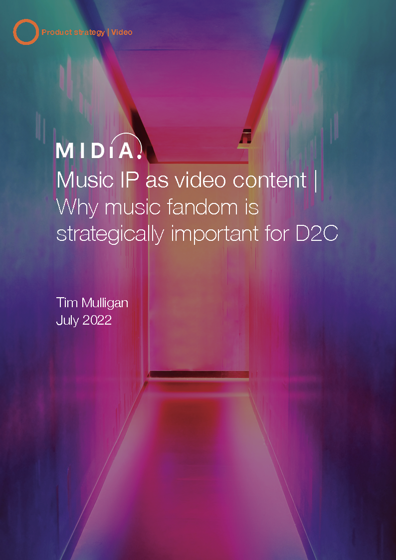 Music IP as video content Cover image for Music IP as video content