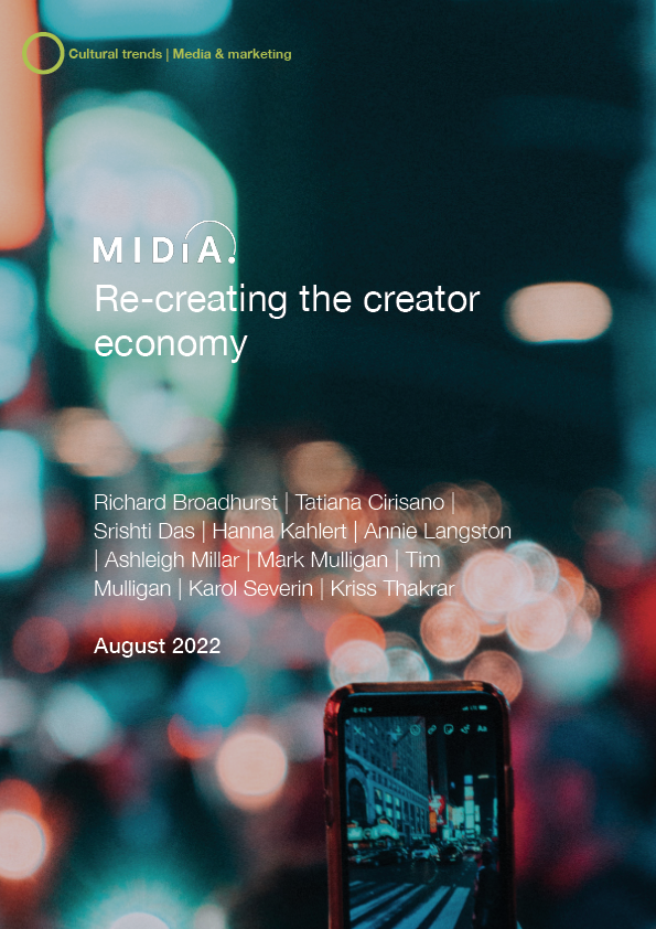 Cover image for Re-creating the creator economy