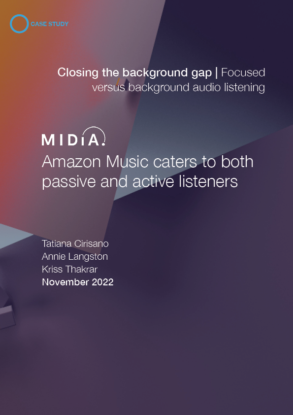 Cover image for Amazon Music caters to both passive and active listeners