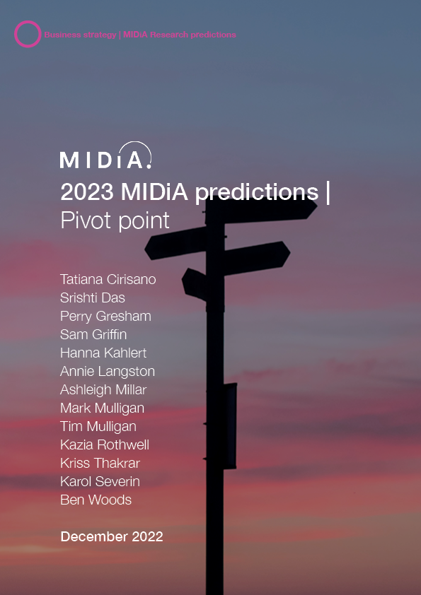 Cover image for 2023 MIDiA predictions