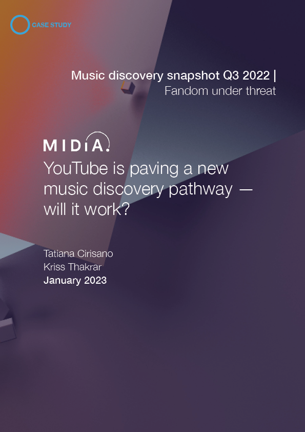 Cover image for YouTube is paving a new music discovery pathway — will it work?
