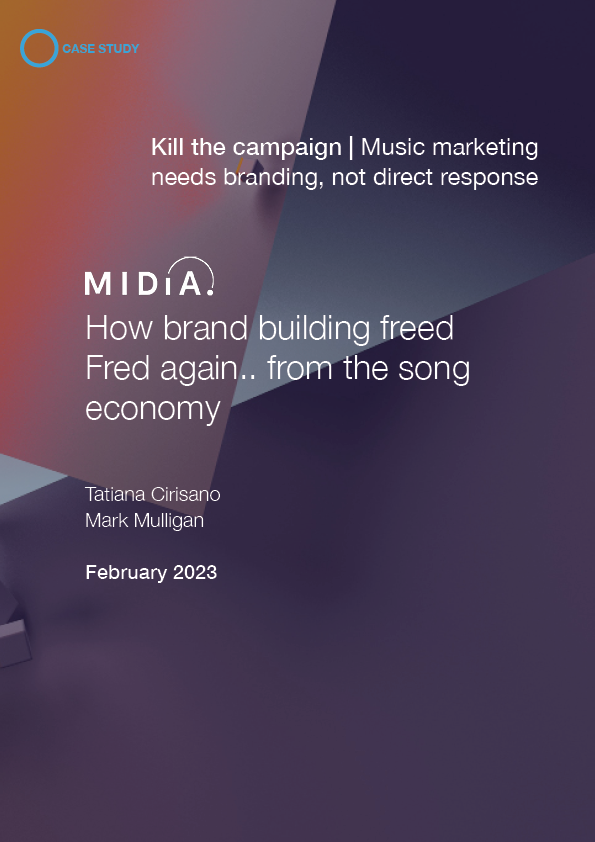 Cover image for How brand building freed Fred again.. from the song economy