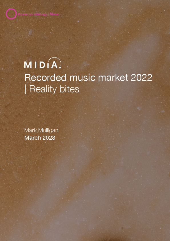 Cover image for Recorded music market 2022
