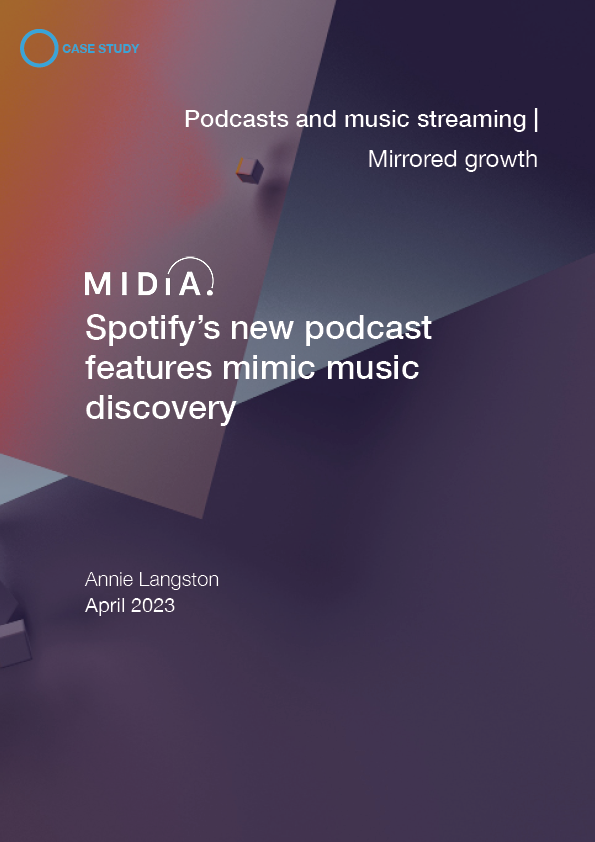 Cover image for Spotify’s new podcast features mimic music discovery