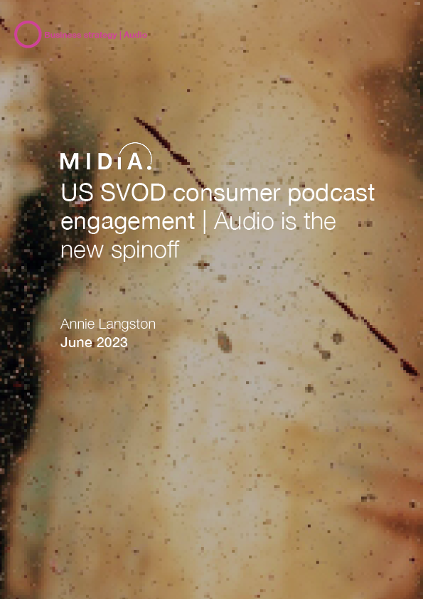 Cover image for US SVOD consumer podcast engagement