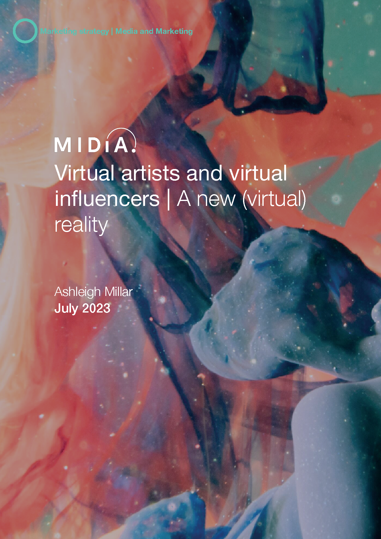 Cover image for Virtual artists and virtual influencers