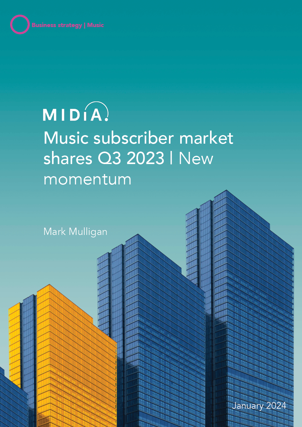 Cover image for Music subscriber market shares Q3 2023