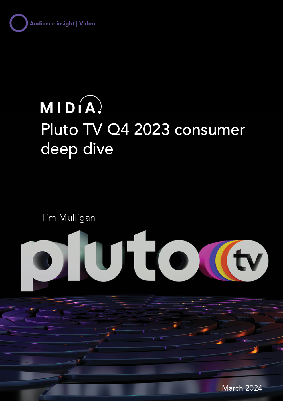 Cover image for Pluto TV Q4 2023 consumer deep dive