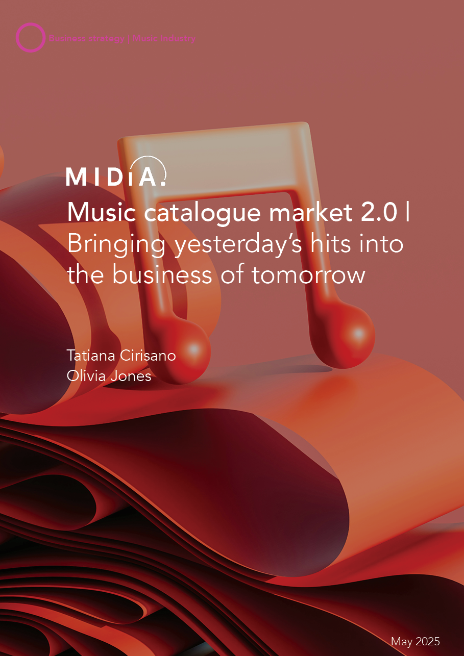 Music catalogue market 2.0 Cover image for Music catalogue market 2.0